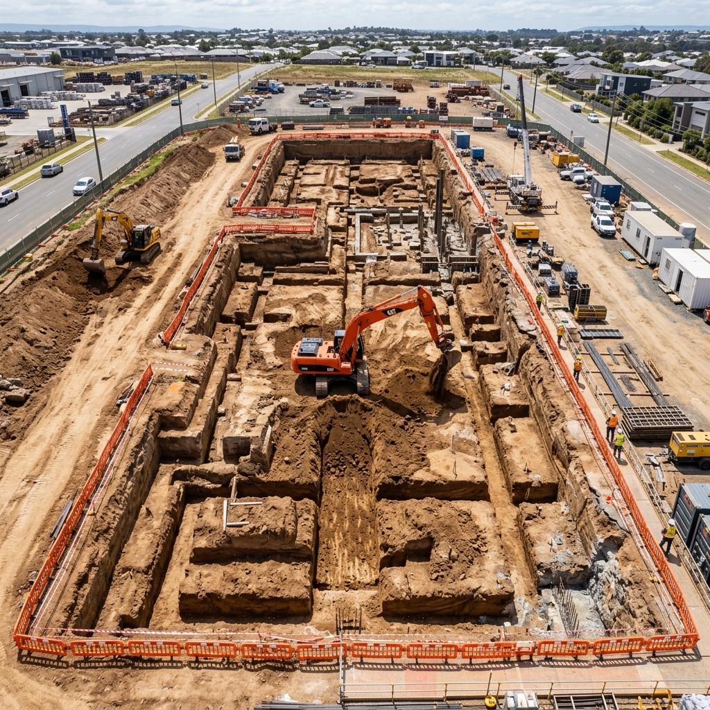 Excavación de Cimentación